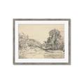 Picture of Sketched Creek _GroupedProduct_Rectangle_Landscape_Framed_Matted_