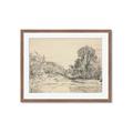 Picture of Sketched Creek _GroupedProduct_Rectangle_Landscape_Framed_Matted_