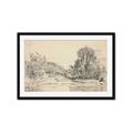 Picture of Sketched Creek _GroupedProduct_Rectangle_Landscape_Framed_Matted_