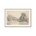 Picture of Sketched Creek _GroupedProduct_Rectangle_Landscape_Framed_Matted_