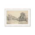 Picture of Sketched Creek _GroupedProduct_Rectangle_Landscape_Framed_Matted_