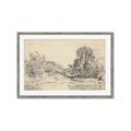 Picture of Sketched Creek _GroupedProduct_Rectangle_Landscape_Framed_Matted_