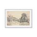 Picture of Sketched Creek _GroupedProduct_Rectangle_Landscape_Framed_Matted_