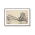 Picture of Sketched Creek _GroupedProduct_Rectangle_Landscape_Framed_Matted_