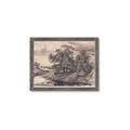 Picture of Sketched River _GroupedProduct_Rectangle_Landscape_Framed_Matted_