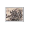 Picture of Sketched River _GroupedProduct_Rectangle_Landscape_Framed_Matted_