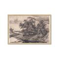 Picture of Sketched River _GroupedProduct_Rectangle_Landscape_Framed_Matted_