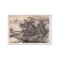 Picture of Sketched River _GroupedProduct_Rectangle_Landscape_Framed_Matted_