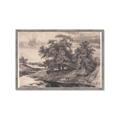Picture of Sketched River _GroupedProduct_Rectangle_Landscape_Framed_Matted_