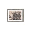 Picture of Sketched River _GroupedProduct_Rectangle_Landscape_Framed_Matted_