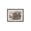 Picture of Sketched River _GroupedProduct_Rectangle_Landscape_Framed_Matted_