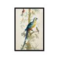 Picture of Five Birds _GroupedProduct_Rectangle_Portrait_Framed_Matted_