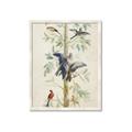 Picture of Six Birds _GroupedProduct_Rectangle_Portrait_Framed_Matted_