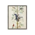 Picture of Six Birds _GroupedProduct_Rectangle_Portrait_Framed_Matted_