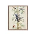 Picture of Six Birds _GroupedProduct_Rectangle_Portrait_Framed_Matted_