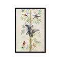 Picture of Six Birds _GroupedProduct_Rectangle_Portrait_Framed_Matted_