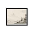Picture of Riverside Sketched _GroupedProduct_Rectangle_Landscape_Framed_Matted_