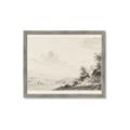 Picture of Riverside Sketched _GroupedProduct_Rectangle_Landscape_Framed_Matted_