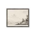 Picture of Riverside Sketched _GroupedProduct_Rectangle_Landscape_Framed_Matted_