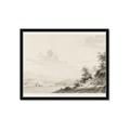 Picture of Riverside Sketched _GroupedProduct_Rectangle_Landscape_Framed_Matted_