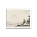 Picture of Riverside Sketched _GroupedProduct_Rectangle_Landscape_Framed_Matted_