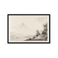 Picture of Riverside Sketched _GroupedProduct_Rectangle_Landscape_Framed_Matted_