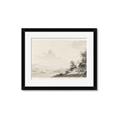 Picture of Riverside Sketched _GroupedProduct_Rectangle_Landscape_Framed_Matted_