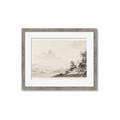 Picture of Riverside Sketched _GroupedProduct_Rectangle_Landscape_Framed_Matted_