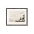 Picture of Riverside Sketched _GroupedProduct_Rectangle_Landscape_Framed_Matted_