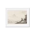 Picture of Riverside Sketched _GroupedProduct_Rectangle_Landscape_Framed_Matted_