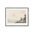Picture of Riverside Sketched _GroupedProduct_Rectangle_Landscape_Framed_Matted_