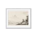 Picture of Riverside Sketched _GroupedProduct_Rectangle_Landscape_Framed_Matted_