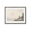 Picture of Riverside Sketched _GroupedProduct_Rectangle_Landscape_Framed_Matted_