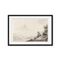 Picture of Riverside Sketched _GroupedProduct_Rectangle_Landscape_Framed_Matted_