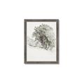 Picture of Trees on a Hill _GroupedProduct_Rectangle_Portrait_Framed_Matted_