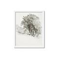 Picture of Trees on a Hill _GroupedProduct_Rectangle_Portrait_Framed_Matted_