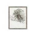 Picture of Trees on a Hill _GroupedProduct_Rectangle_Portrait_Framed_Matted_