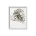 Picture of Trees on a Hill _GroupedProduct_Rectangle_Portrait_Framed_Matted_
