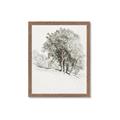 Picture of Trees on a Hill _GroupedProduct_Rectangle_Portrait_Framed_Matted_