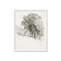Picture of Trees on a Hill _GroupedProduct_Rectangle_Portrait_Framed_Matted_