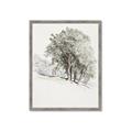 Picture of Trees on a Hill _GroupedProduct_Rectangle_Portrait_Framed_Matted_