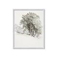 Picture of Trees on a Hill _GroupedProduct_Rectangle_Portrait_Framed_Matted_