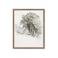 Picture of Trees on a Hill _GroupedProduct_Rectangle_Portrait_Framed_Matted_