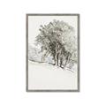 Picture of Trees on a Hill _GroupedProduct_Rectangle_Portrait_Framed_Matted_