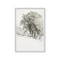 Picture of Trees on a Hill _GroupedProduct_Rectangle_Portrait_Framed_Matted_