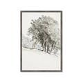 Picture of Trees on a Hill _GroupedProduct_Rectangle_Portrait_Framed_Matted_