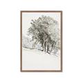 Picture of Trees on a Hill _GroupedProduct_Rectangle_Portrait_Framed_Matted_