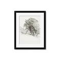 Picture of Trees on a Hill _GroupedProduct_Rectangle_Portrait_Framed_Matted_