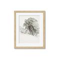 Picture of Trees on a Hill _GroupedProduct_Rectangle_Portrait_Framed_Matted_