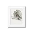 Picture of Trees on a Hill _GroupedProduct_Rectangle_Portrait_Framed_Matted_